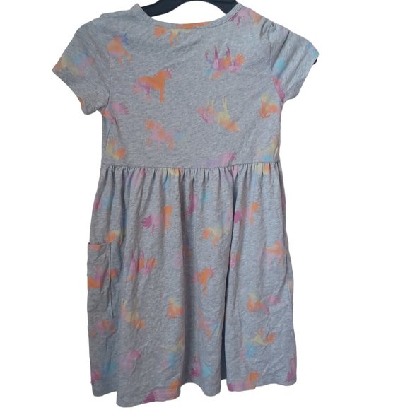 Wonder Nation Unicorn Dress With Pockets Size Medium - Picture 3 of 5